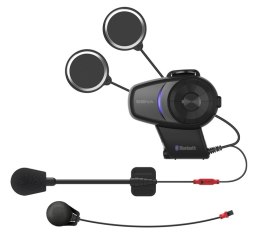 SENA INTERKOM MOTOCYKLOWY 10S BLUETOOTH 4.1 DO 1600M Z UNIWERSALNYM ZESTAWEM MIKROFONÓW ( BEZ RADIA ) ( 2 ZESTAWY ) (EL) - ZASTĘ