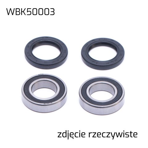 BEARING WORX ŁOŻYSKA KOŁA PRZEDNIEGO Z USZCZELNIACZAMI KAWASAKI KX125 93-05,KX250 93-07,KXF250 04-11,KXF450 06-11,SUZUKI DRZ (25