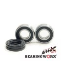 BEARING WORX ŁOŻYSKA KOŁA PRZEDNIEGO Z USZCZELNIACZAMI KAWASAKI Z750 04-06 TYLNEGO KX 125/250 86-96, KDX 200 89-06, KDX 250 91-9