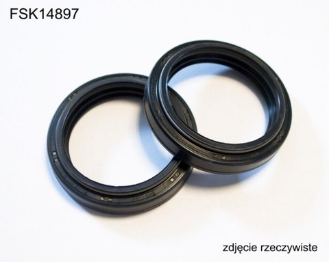 BEARING WORX USZCZELNIACZE PRZEDNIEGO ZAWIESZENIA OLEJOWE ARI102 41X53X8/10,5 MM (DC4) (55-117) - ZASTĘPUJĄ FSK14897
