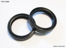 BEARING WORX USZCZELNIACZE PRZEDNIEGO ZAWIESZENIA OLEJOWE ARI108 46X58X10,5 MM (DCY) (55-125)