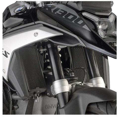 KAPPA 2024/01 OSŁONA CHŁODNICY BMW R 1300 GS '24-, CZARNA (PARA)