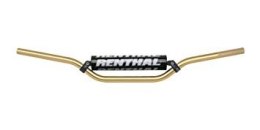 RENTHAL KIEROWNICA 7/8 CALA (22MM) MX HANDLEBAR GOLD RC PADDED KOLOR ZŁOTY GĄBKĄ