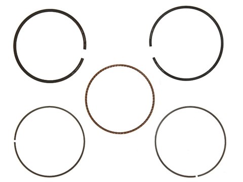 NAMURA PIERŚCIENIE TŁOKOWE KAWASAKI KLF 300 '86-'04, KEF 300 '95-'03, KVF 300 '99-'03 (ŚR.CYL. 76,50MM=+0,50MM)