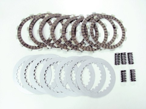 PSYCHIC TARCZE, PRZEKŁADKI I SPRĘŻYNY SPRZĘGŁOWE (KOMPLET) HONDA CRF 250R 04-07 (EBS1293) (EBS077)