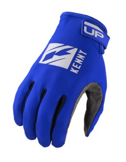 KENNY RACING RĘKAWICE CROSS/ENDURO MODEL UP BLUE KOLOR NIEBIESKI/BIAŁY ROZMIAR S