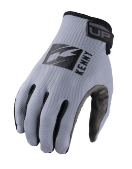 KENNY RACING RĘKAWICE CROSS/ENDURO MODEL UP GREY KOLOR SZARY/CZARNY ROZMIAR M