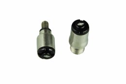 SCAR RACING ODPOWIETRZNIKI AMORTYZATORÓW POWIETRZNYCH WP AERO (M8*1) (M4*0,7) KOLOR CZARNY