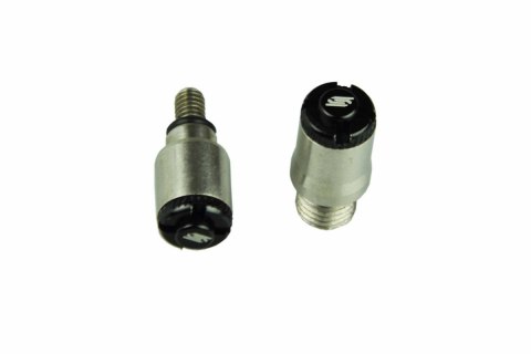 SCAR RACING ODPOWIETRZNIKI AMORTYZATORÓW POWIETRZNYCH WP AERO (M8*1) (M4*0,7) KOLOR CZARNY
