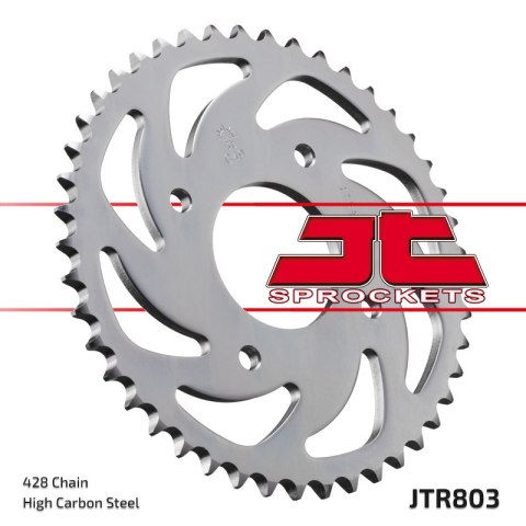 JT ZĘBATKA TYLNA 4669 45 SUZUKI GSXR 125 17-18, GSX 125 S 17-18 (JTR803.45)* (ŁAŃC. 428) ( OTWÓR NA ŚRUBĘ 8,5MM )