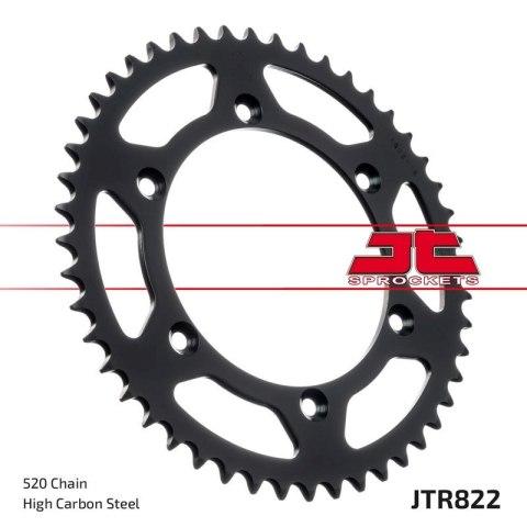 JT ZĘBATKA TYLNA 702 42 GAS GAS 400/450 SM '03-04, 450/515 SM '09, HUSQVARNA SMR 450/SM 510 '05-10, TE 630 '10-12 (70242JT) (ŁAŃ