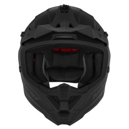 NOX KASK CROSS / OFFROAD N761 SOLID KID / JUNIOR (DZIECIĘCY) KOLOR CZARNY MAT ROZMIAR M (ZAPIĘCIE MIKROMETRYCZNE)