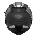 NOX KASK INTEGRALNY (FULL FACE) Z BLENDĄ N304S CARVER KOLOR CZARNY/TYTANOWY MAT ROZMIAR XXL