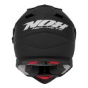 NOX KASK OFFROAD / TRAIL DUOSPORT (DUAL) N312 SOLID Z SZYBKĄ I BLENDĄ KOLOR CZARNY MAT ROZMIAR XL