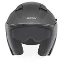 NOX KASK OTWARTY JET Z BLENDĄ N130 SOLID KOLOR TYTANOWY MAT ROZMIAR S