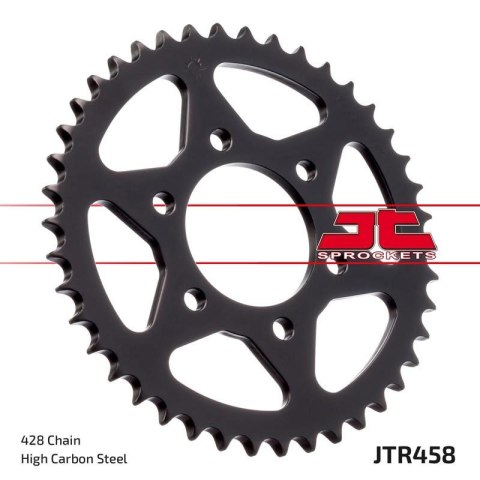 JT ZĘBATKA TYLNA 826 40 KAWASAKI KH 100 '93-94', KH 125 '83-94' (6 OTWOTÓW) (82640JT) (ŁAŃC.428) NA ZAMÓWIENIE