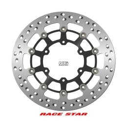 NG TARCZA HAMULCOWA PRZÓD RACE STAR PREMIUM SUZUKI GSX-R 600/750/1000 '08-'18 (310X102X5MM) (6X8,25MM) PŁYWAJĄCA (ŚRODEK ALUMINI
