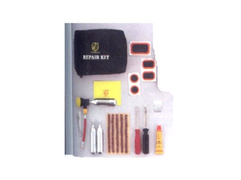 BRONCO ZESTAW NAPRAWCZY DO POMPOWANIA PRZEBITYCH OPON (15 ELEMENTÓW)