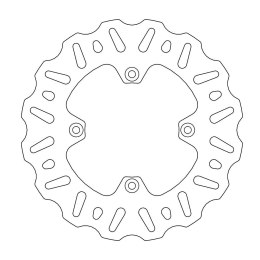 PROX TARCZA HAMULCOWA TYŁ SUZUKI RM 85 '05-'17 WAVE