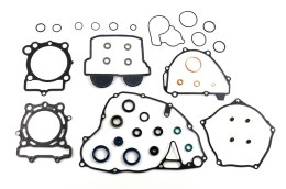 ATHENA KOMPLET USZCZELEK KAWASAKI KXF 250 17-19 (Z KOMPLETEM USZCZELNIACZY SILNIKOWYCH)