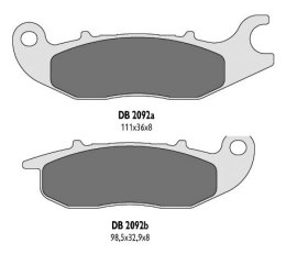 DELTA BRAKING KLOCKI HAMULCOWE KH375