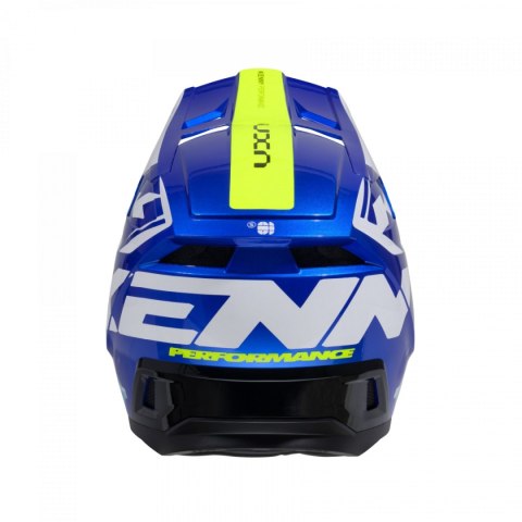 KENNY RACING 2025 KASK CROSS/ENDURO MODEL PERFORMANCE ERT GRAPHIC CANDY BLUE KOLOR NIEBIESKI/BIAŁY/CZARNY ROZMIAR M ( 57 - 58 CM