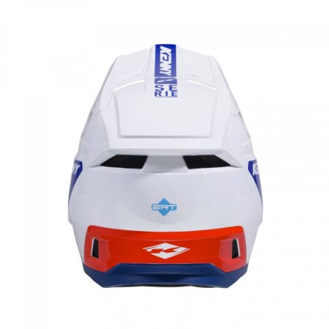 KENNY RACING 2025 KASK CROSS/ENDURO MODEL PERFORMANCE ERT GRAPHIC FLAG KOLOR BIAŁY/CZERWONY/NIEBIESKI ROZMIAR XXL ( 63 - 64 CM )