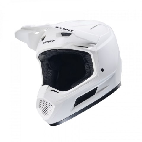 KENNY RACING 2025 KASK CROSS/ENDURO MODEL PERFORMANCE ERT SOLID WHITE KOLOR BIAŁY/CZARNY ROZMIAR XS ( 53 - 54 CM )