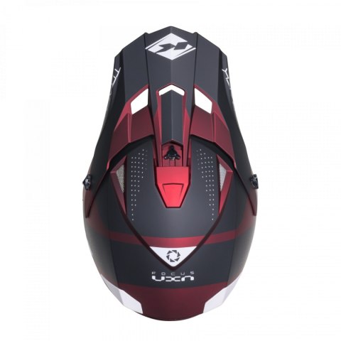 KENNY RACING 2025 KASK CROSS/ENDURO MODEL TRACK GRAPHIC CANDY RED MATT KOLOR CZARNY/CZERWONY/BIAŁY ROZMIAR S ( 55 - 56 CM )