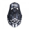 KENNY RACING 2025 KASK CROSS/ENDURO MODEL TRACK GRAPHIC DIRT MATT KOLOR CZARNY/SZARY ROZMIAR S ( 55 - 56 CM )