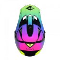 KENNY RACING 2025 KASK CROSS/ENDURO MODEL TRACK GRAPHIC NEON KOLOR CZARNY/ZIELONY/RÓŻOWY ROZMIAR XL ( 61 - 62 CM )