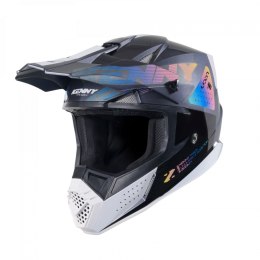 KENNY RACING 2025 KASK CROSS/ENDURO MODEL TRACK GRAPHIC ZOOM BLACK KOLOR CZARNY/SZARY/BIAŁY/KAMELEON ROZMIAR XXL ( 63 - 64 CM )