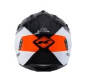 KENNY RACING 2025 KASK OTWARTY JET MODEL MILES GRAPHIC BLACK/ORANGE KOLOR BIAŁY/CZARNY/SZARY/POMARAŃCZOWY ROZMIAR M ( 57 - 58 CM