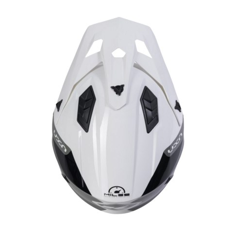 KENNY RACING 2025 KASK OTWARTY JET MODEL MILES GRAPHIC WHITE/GREY KOLOR BIAŁY/SZARY/CZARNY ROZMIAR XL ( 61 - 62 CM )