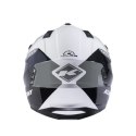 KENNY RACING 2025 KASK OTWARTY JET MODEL MILES GRAPHIC WHITE/GREY KOLOR BIAŁY/SZARY/CZARNY ROZMIAR M ( 57 - 58 CM )
