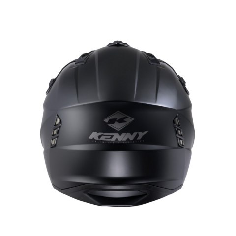 KENNY RACING 2025 KASK OTWARTY JET MODEL MILES SOLID MATT BLACK KOLOR CZARNY ROZMIAR L ( 59 - 60 CM )