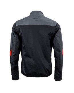 KENNY RACING 2025 KURTKA ADVENTURE/ENDURO MODEL SOFTSHELL BLACK/ORANGE KOLOR CZARNY/POMARAŃCZOWY/SZARY ROZMIAR XXL