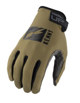 KENNY RACING 2025 RĘKAWICE CROSS/ENDURO MODEL UP KAKI KOLOR ZIELONY/CZARNY ROZMIAR S