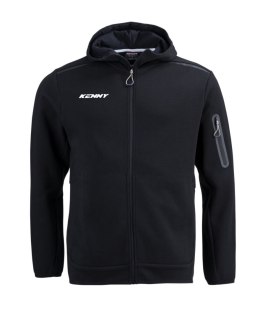 KENNY RACING 2025 BLUZA Z KAPTUREM MODEL CORE BLACK KOLOR CZARNY ROZMIAR S
