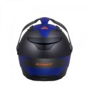 KENNY RACING 2025 KASK DUAL ADVENTURE MODEL EXTREME GRAPHIC GUNMETAL MATT KOLOR CZARNY/SZARY/NIEBIESKI ROZMIAR L (59 - 60 CM)