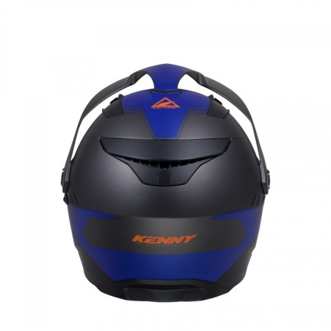 KENNY RACING 2025 KASK DUAL ADVENTURE MODEL EXTREME GRAPHIC GUNMETAL MATT KOLOR CZARNY/SZARY/NIEBIESKI ROZMIAR L (59 - 60 CM)