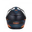 KENNY RACING 2025 KASK DUAL ADVENTURE MODEL EXTREME GRAPHIC ORANGE/PETROL MATT KOLOR CZARNY/POMARAŃCZOWY ROZMIAR M (57 - 58 CM)