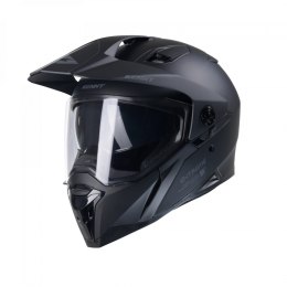 KENNY RACING 2025 KASK DUAL ADVENTURE MODEL EXTREME SOLID MATT BLACK KOLOR CZARNY ROZMIAR M (57 - 58 CM)