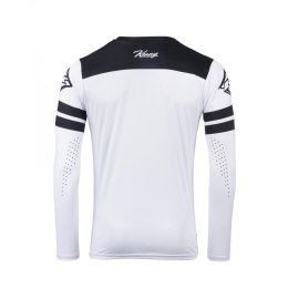 KENNY RACING 2025 KOSZULKA CROSS/ENDURO MODEL TRACK DIRT WHITE KOLOR BIAŁY/CZARNY ROZMIAR S
