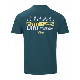 KENNY RACING 2025 KOSZULKA T-SHIRT MODEL DIRT PETROL KOLOR NIEBIESKI/ŻÓŁTY ROZMIAR L