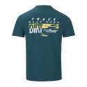 KENNY RACING 2025 KOSZULKA T-SHIRT MODEL DIRT PETROL KOLOR NIEBIESKI/ŻÓŁTY ROZMIAR XL