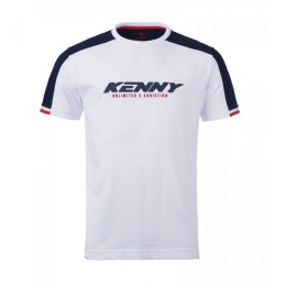 KENNY RACING 2025 KOSZULKA T-SHIRT MODEL DREAM KOLOR BIAŁY/NIEBIESKI ROZMIAR L