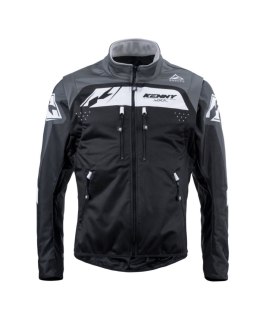 KENNY RACING 2025 KURTKA ADVENTURE/ENDURO MODEL SOFTSHELL GREY KOLOR CZARNY/SZARY/BIAŁY ROZMIAR XXXL