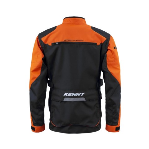 KENNY RACING 2025 KURTKA ADVENTURE/ENDURO MODEL TITANIUM ORANGE/BLACK KOLOR CZARNY/POMARAŃCZOWY ROZMIAR XXL