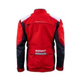 KENNY RACING 2025 KURTKA ADVENTURE/ENDURO MODEL TITANIUM RED KOLOR CZERWONY/BIAŁY/CZARNY ROZMIAR XL